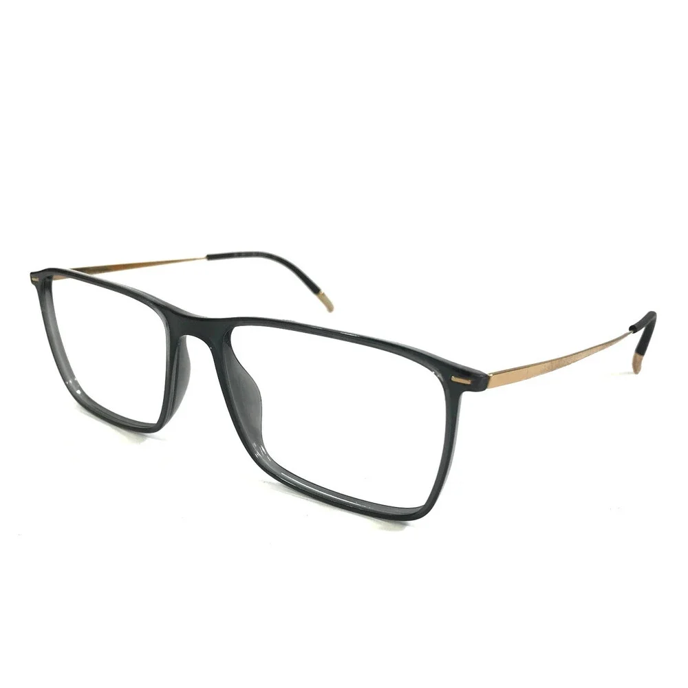 Silhouette Eyeglasses Frames SPX 2944 75 6530 Illusion Golden Gray 55-16-140